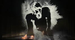 Movimentos, Bühnenbild, Stage set, Tanz, Dance, Projektion, Aquarell Kunst, Gaze