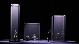 Movimentos, Bühnenbild, Stage set, Tanz, Dance, Kuben die leuchten, Licht und Schatten 