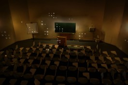 Das Gedächtnis des Raumes, Ausstellung, Projection Mapping, TU Berlin, Urania Berlin, Fotomontage 