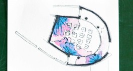 Das Gedächtnis des Raumes, Ausstellung, Projection Mapping, TU Berlin, Urania Berlin, Grundriss 