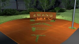 zwangHAFT, Denkmal Zwangsarbeit Kriegsgefangenschaft, Kunst am Bau, Köln-Frechen, 2024, Künstler: Raimund Schucht 