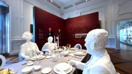 Villeroy & Boch Welt, Markenwelt, Hochzeit, Exponat, Hochzeitstisch, Kapitelsaal, historische Gemälde, Kunst, Van Gogh